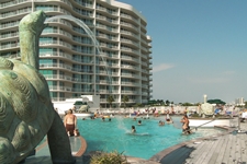 caribe resort orange beach turtle fountain